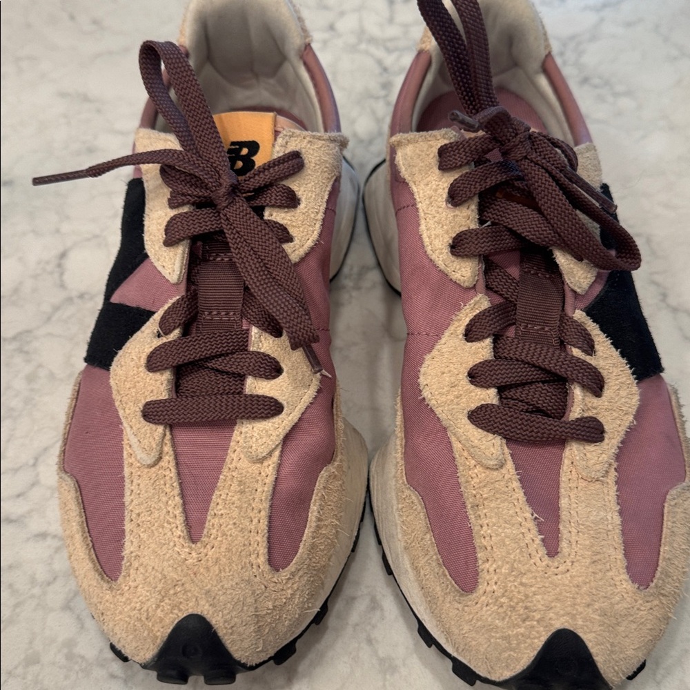 New Balance 327 purple sneakers - Picture 2 of 6